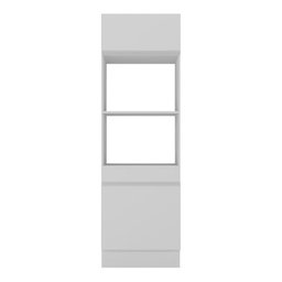 Paneleiro com Rodapé 2 Portas para Forno e Microondas Veneza Multimóveis MP2116.891 Branco - 5