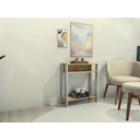 Ver imagem 2 de Aparador Mesinha, Mesa de Apoio, Mesa de Impressora Escritório, Sala, Cozinha, Refeitório, Branco Co