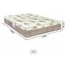 Colchão Casal Portobel de Espuma Orthopedic D33 138mx188mx25m - 2