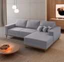 Ver imagem 1 de Sofá Cronos 03 Metros Chaise Lado Direito Meu Sofá Online