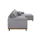 Ver imagem 3 de Sofá Cronos 03 Metros Chaise Lado Direito Meu Sofá Online