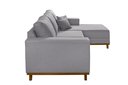 Ver imagem 3 de Sofá Cronos 03 Metros Chaise Lado Direito Meu Sofá Online