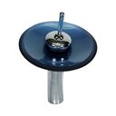 Ver imagem 1 de TORNEIRA MONOCOMANDO DE VIDRO REDONDA ALTA AZUL