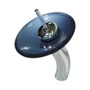 Ver imagem 4 de TORNEIRA MONOCOMANDO DE VIDRO REDONDA ALTA AZUL