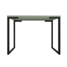 Mesa Industrial Escrivaninha Moderna Mdf 100x60 Metalon Preto Plancasa:verde Jade - 4