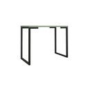 Ver imagem 3 de Mesa Industrial Escrivaninha Moderna Mdf 100x60 Metalon Preto Plancasa:verde Jade