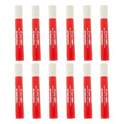 Caixa de Pincel Marcador para Quadro Branco Recarregável Wbm-7 12 Unidades Vermelho - Pilot - 2