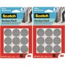 Kit com 18 Protetor Ultraresistente Desliza Facil 3m Scotch Redondo - 1