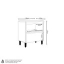 Ver imagem 3 de Balcão de Cozinha Solari Porta Basculante Mdf Gaveta Corrediças Telescópicas Jequitibá/gris Fosco G7