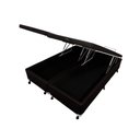 Ver imagem 1 de Cama Box Baú Castor Queen Corano Preto 158x198x35cm