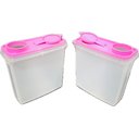 Ver imagem 3 de Tupperware Kit 2 Peças Porta Sabão em Pó Amaciante ou Cereais 2,8l Kit 2 Peças Porta Sabão em Pó Ama