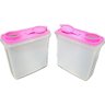 Tupperware Kit 2 Peças Porta Sabão em Pó Amaciante ou Cereais 2,8l Kit 2 Peças Porta Sabão em Pó Ama - 3