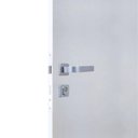 Ver imagem 2 de Kit Porta de Madeira Lisa Primer 210x62cm Batente 20cm Abertura Esquerda