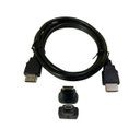 Ver imagem 2 de Cabo Hdmi 1,5m Micro Mini Hdmi para Câmera Filmadora Pc