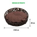 Ver imagem 3 de Cama Caminha Pet Chaise 60cm Futon Acquablock