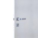 Ver imagem 2 de Kit Porta de Madeira Lisa Primer 210x72cm Batente 20cm