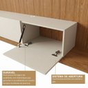 Ver imagem 7 de Rack com Painel para TV até 60 Polegadas Ayla 100% MDF com LED