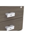 Ver imagem 3 de Gaveteiro p/ Escritório Versátil 2001 2 Gavetas e 1 c/ Chave Teca Itália - Kappesberg