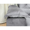 Ver imagem 7 de Sofá Retrátil Reclinável Confortável Várias Cores e Tamanhos Cor:cinza;tamanho:2,70