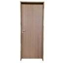 Ver imagem 3 de Kit Porta de Madeira Lisa Imbuia 210x62cm Batente 11cm Uniportas Abertura Esquerda