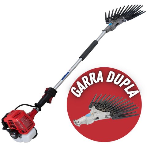 Derriçadeira de Café Duplo Pro Nakashi DL262MD Robusta com Haste 1100mm Motor Mitsubishi TU26