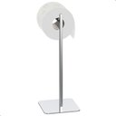Ver imagem 3 de Porta Papel Higiênico de Chão Inox Suporte para Papel Nice