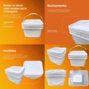 Ver imagem 3 de Balde P Gelo Termico 10l Retang 2 Pçs