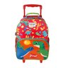 Mochila Infantil com Rodinha Container Kids Dinos G Vermelha - Dermiwil - 1