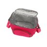 Bolsa Térmica de Mão Quadrado com Alça Ajustavel Marmita Lancheira Trabalho Impermeavel Pink - 2
