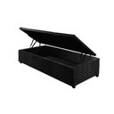 Ver mais imagens de Cama Box Baú Solteiro: Colchão Espuma D33 Paropas Pasquale + Base CRC Suede Black(88x188)
