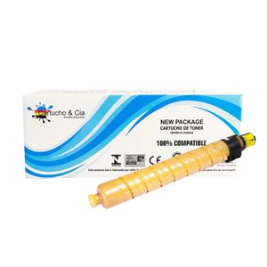 Toner Comp. Amarelo Mp C3001 | C3300 C3501 C2800 | 15k