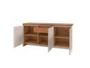 Ver imagem 3 de Buffet Madrid Design Moderno com Soft-close e Gaveta Interna - 4 Cores:cedro/off White