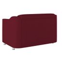 Ver imagem 4 de Sofá Namoradeira 2 Lugares Tilla Sala de Espera – Balaqui Decor Cor:Marsala
