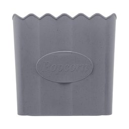 Balde de Pipoca de Bambu e Pp Cinza 16cm X 16cm - Lyor - 3