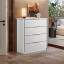 Ver imagem 2 de Cômoda Alia Quarto com 4 Gavetas