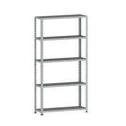 ESTANTE DE AÇO 175X92X30 5 PRAT. C/ REFORÇO PANDIN - CINZA EP-5AR-VU-175 - 1