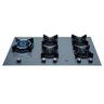 Fogão Cooktop Fischer 5q Tc Infinity Duo Blaze Gás Mesa Vidro Eiger 31800 - 1