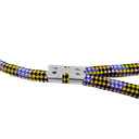 Ver mais imagens de Guia para Cães em Corda com Nó 12mm X 80cm Azul