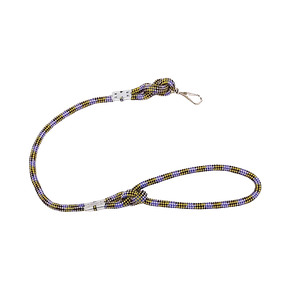 Guia para Cães em Corda com Nó 12mm X 80cm Azul