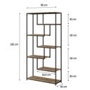 Ver imagem 3 de Estante Alta para Livros em Mdp Florença