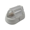 Ver imagem 1 de Kit 2 Arandela Luminária Tartaruga C/ Grade P/ Lâmpada E27 Branco