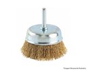 Ver imagem 1 de Escova Aco Copo C/haste 75mm Blister Ref 7256