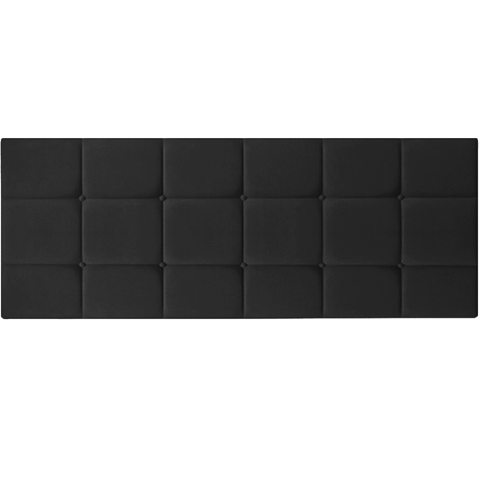 Cabeceira Painel Estofada Casal 140cm Dobrável Cama Box Padrão Calipha Grafite