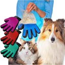 Ver imagem 2 de Luva Tira Pelos Pets Cães Gatos Nano Magnética Massageia