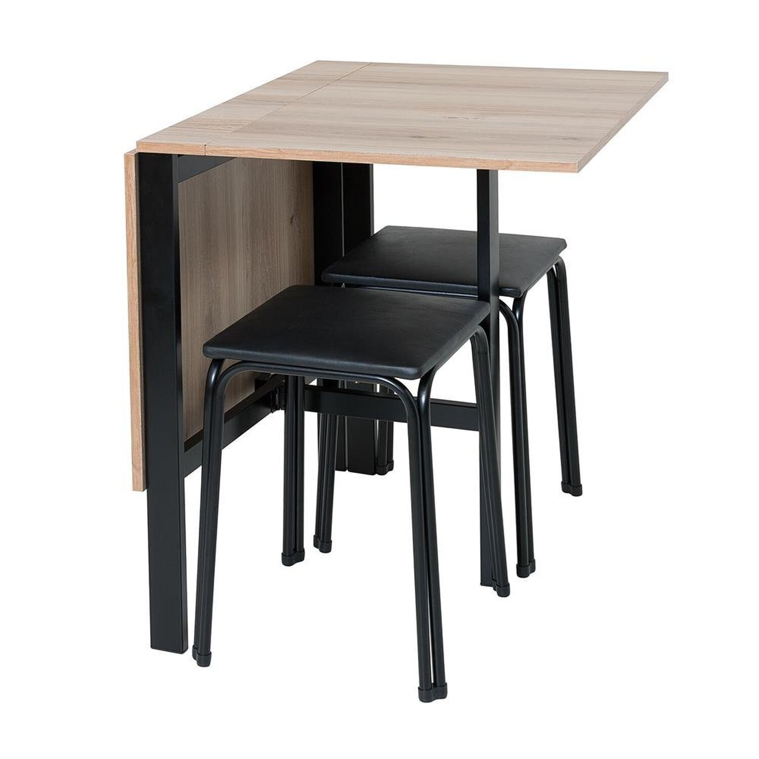 Conjunto de Mesa Dobrável Izi com 4 Banquetas Bia - 7