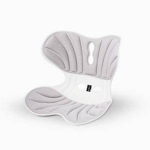 Almofada Apoio Lombar Cadeira Correção Coluna M - Cinza