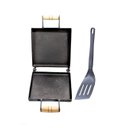 Ver imagem 1 de Sanduicheira Antiaderente Báscula Até 4 Pães e Espátula