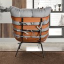 Ver imagem 4 de Poltrona Base Fixa para Sala de Estar Costela