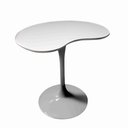 Ver imagem 1 de Mesa de Jantar Tulipa Saarinen Organica Malu 90cm Laca Cinza
