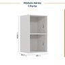 Cozinha Modulada 8 Peças com Tampo com Rodapé 4 Aéreos e 4 Balcões Ipanema CabeCasa MadeiraOriginals - 14